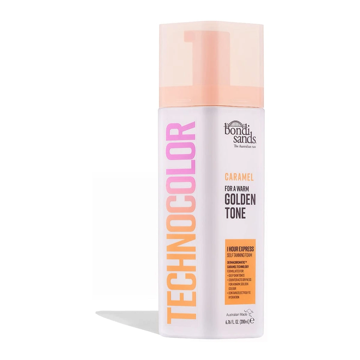 Caramel Technocolor 1 Hour Express Self Tanning Foam