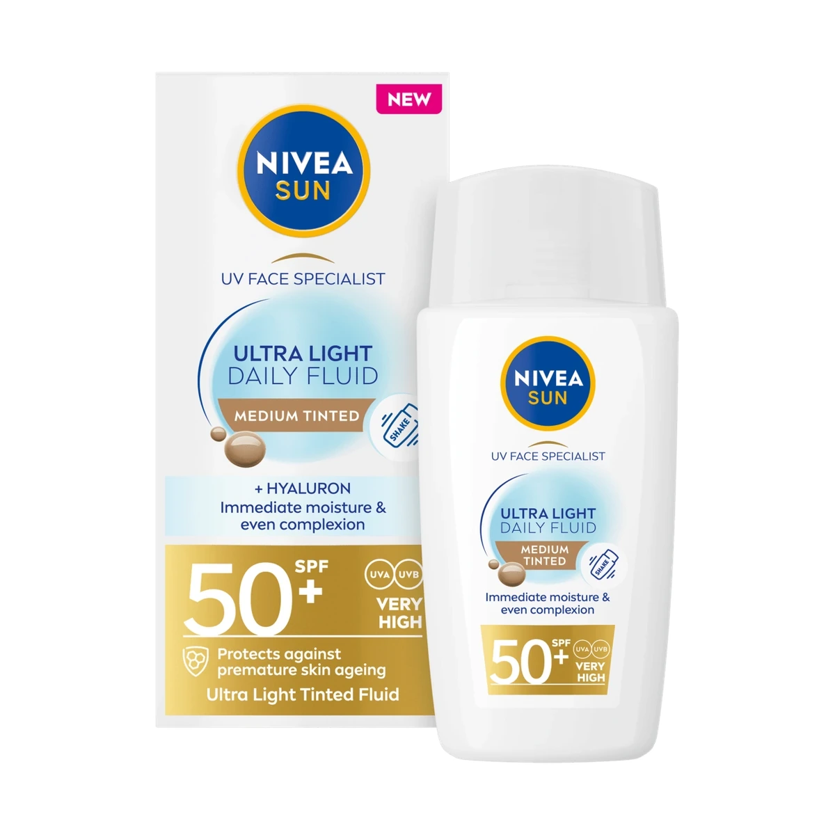 Sun UV Specialist Daily Fluid Medium Tinted SPF50