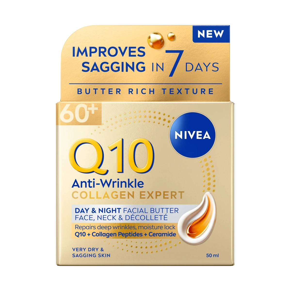 Q10 Anti-Wrinkle Collagen Expert Day & Night Facial Butter