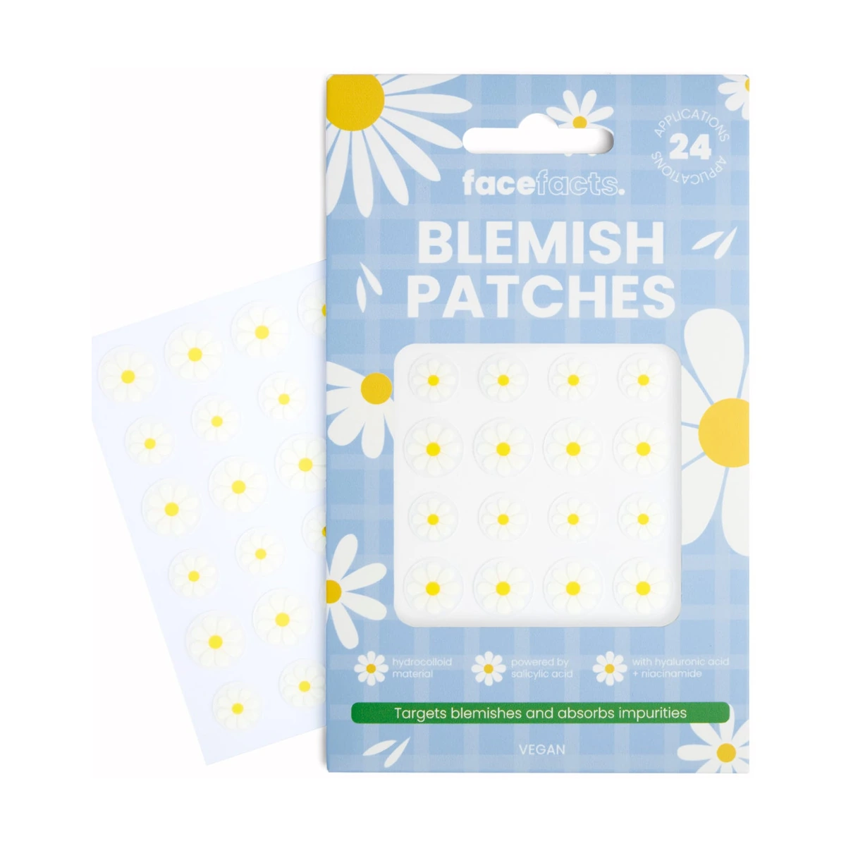 Hydrocolloid Blemish Patches - Daisies