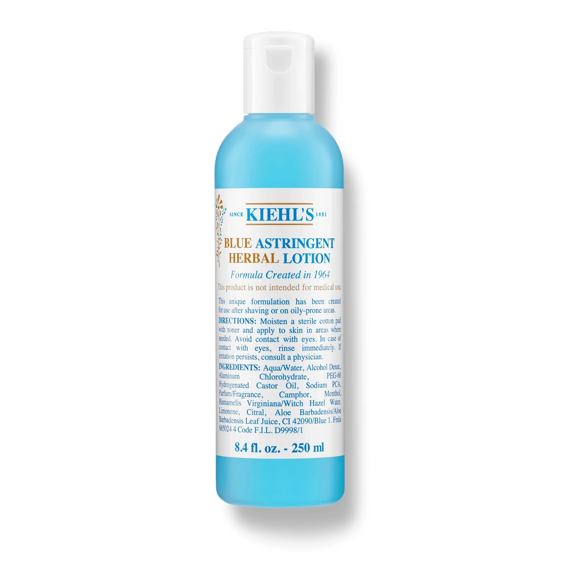 Blue Herbal Astringent Lotion