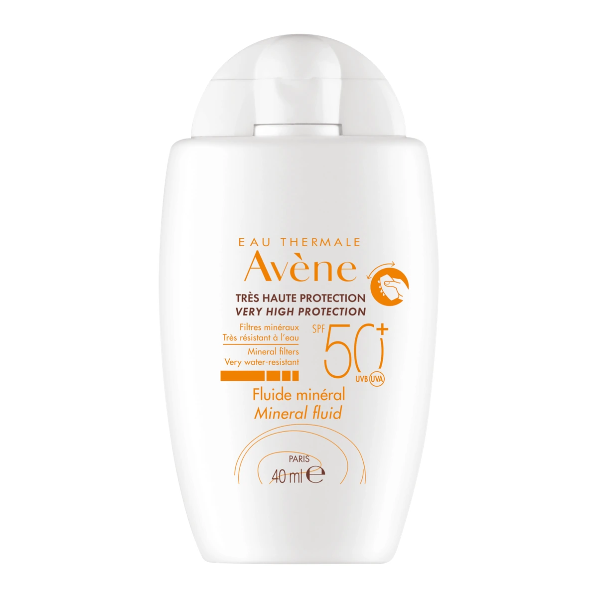 SPF 50+ Minerale fluide