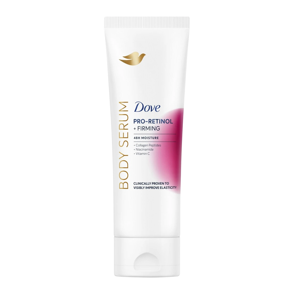 Body Serum voor elasticiteit en stevigheid Pro-Retinol + Firming 48 uur lang hydraterende lotion met Collageenpeptiden, Niacinamide en Vitamine C 200 ml