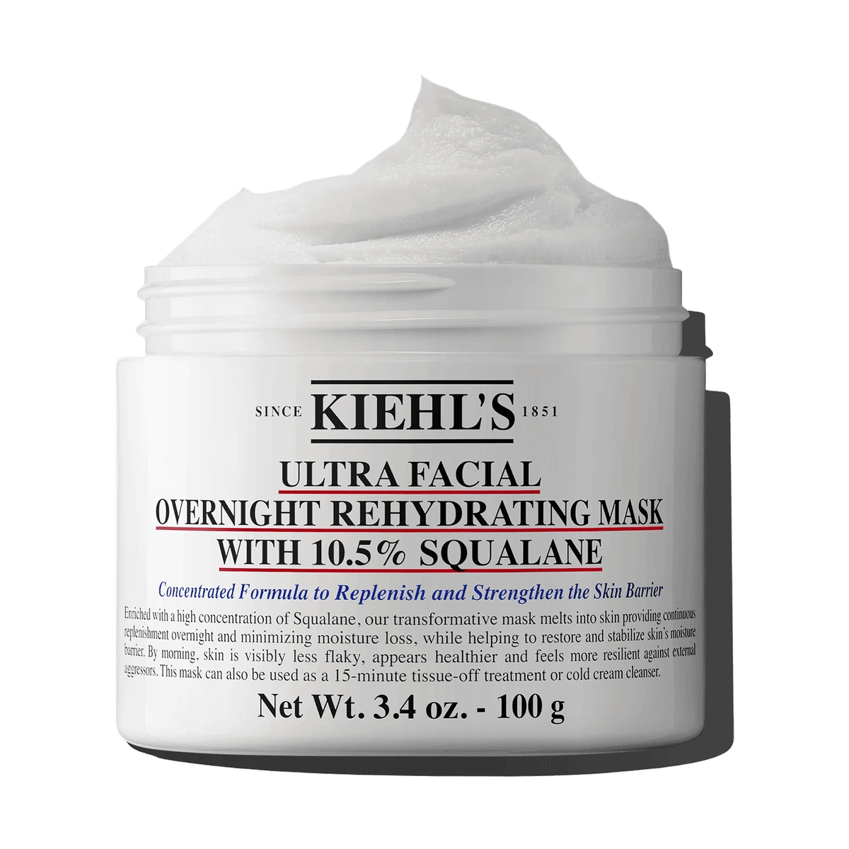 Ultra Facial Overnight Rehydrating Mask with 10.5% Squalane