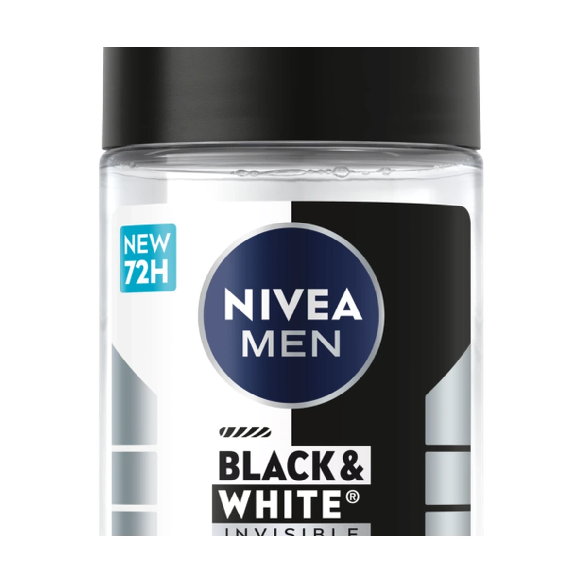 Men Black & White Invisible Fresh Roller