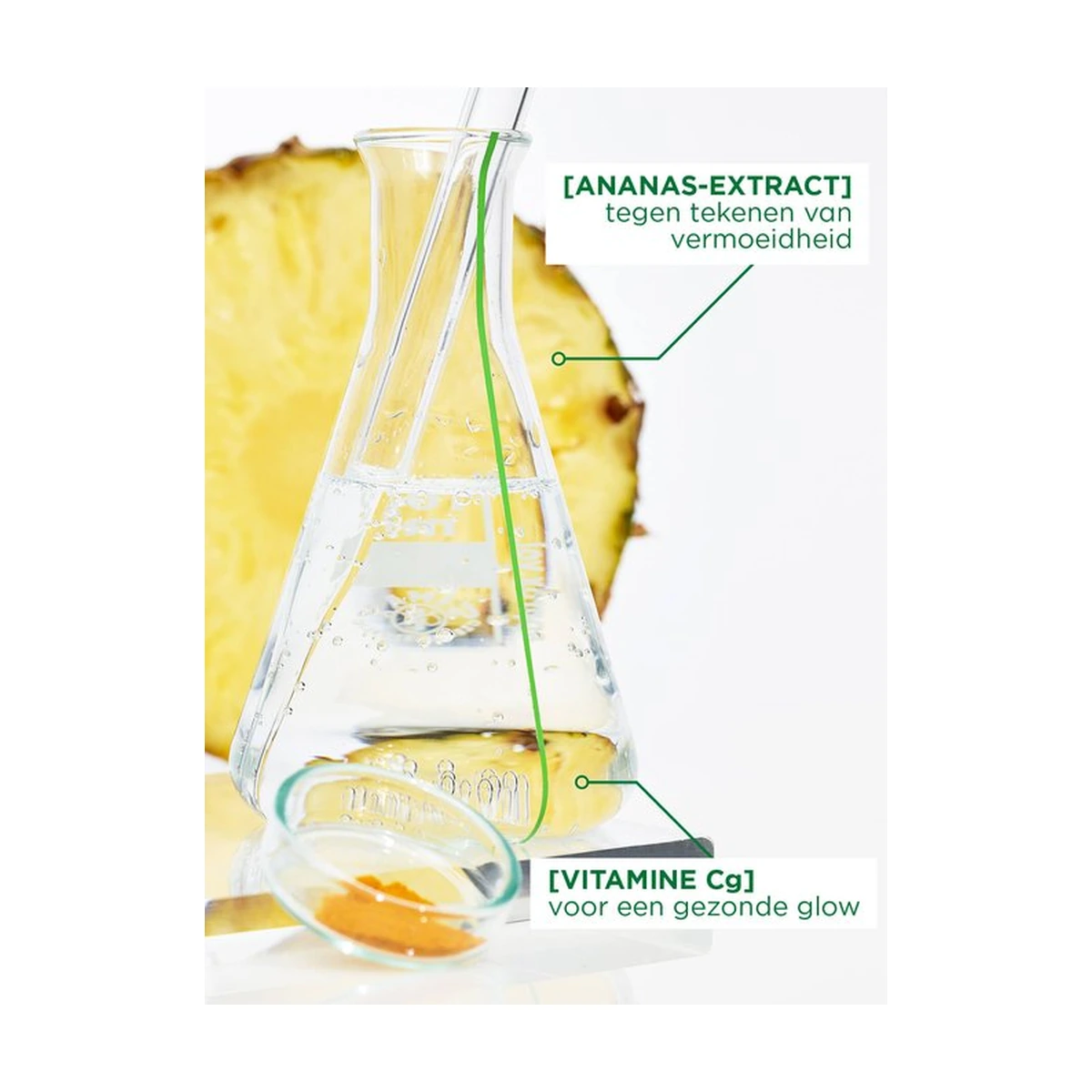 Garnier Ampullen Sheetmask Ampullen sheetmask met Ananas & Vitamine C