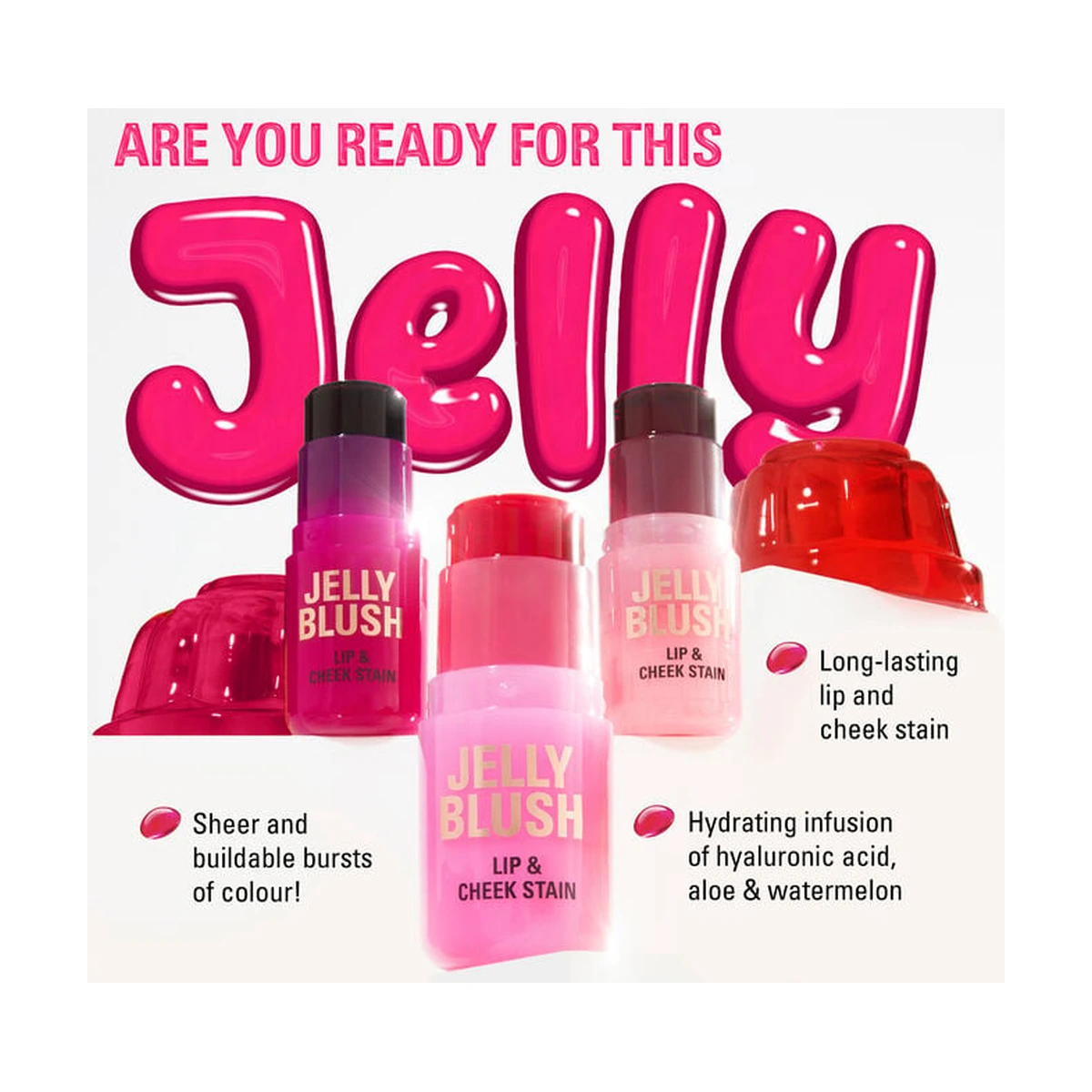 Jelly Blush Stick Lip and Cheek Stain