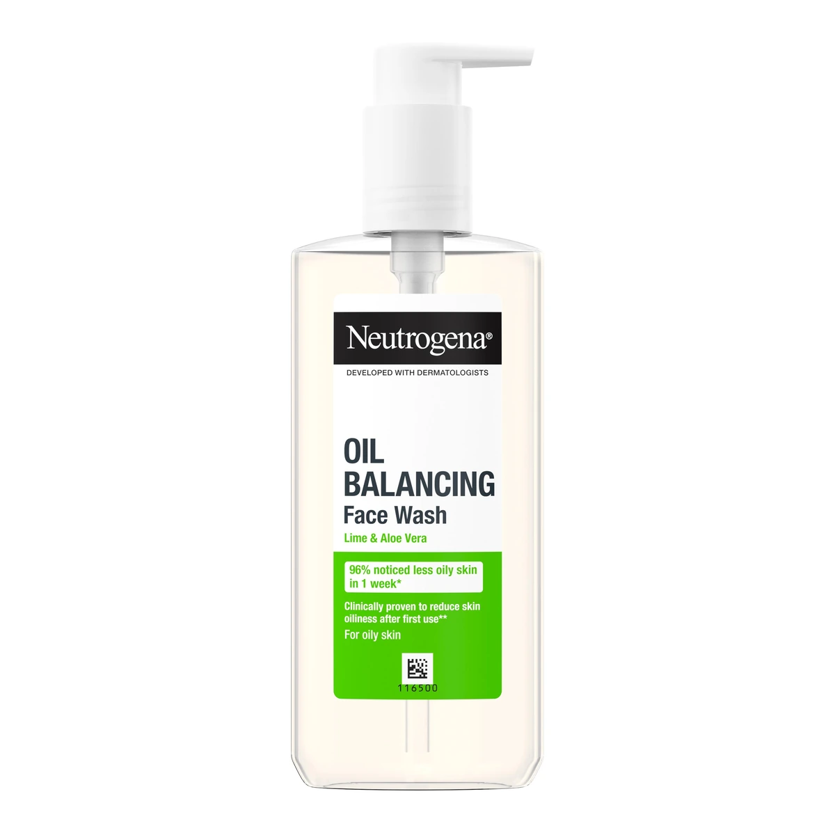 Oil Balancing Face Wash for Oily Skin with Lime & Aloe Vera