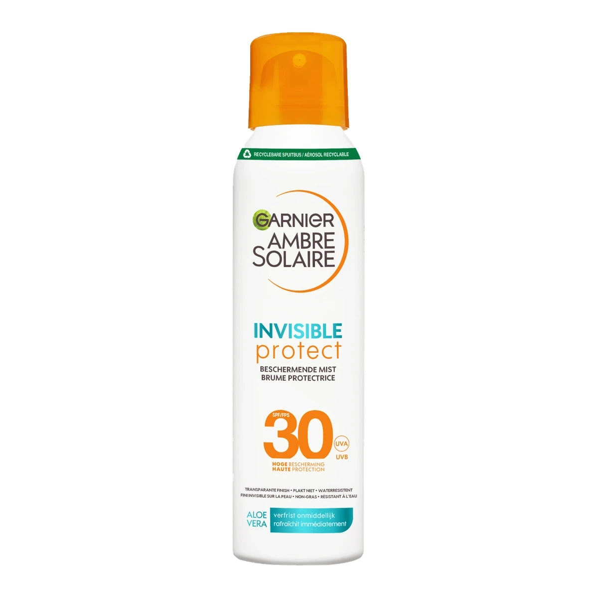 Garnier Ambre Solaire Invisible Protect Mist Zonnebrandspray SPF30 150ml