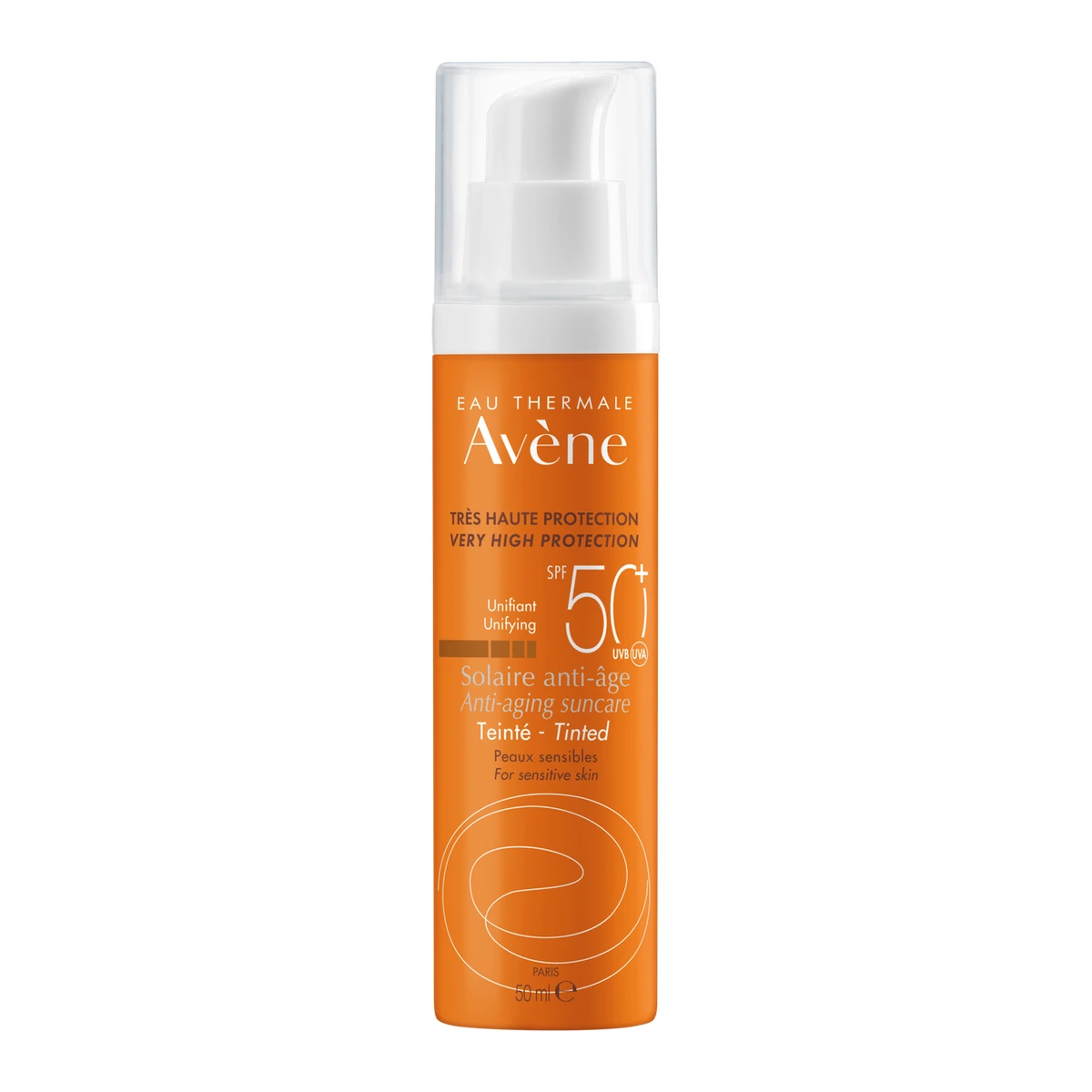 SPF 50+ Crème Anti-aging getint