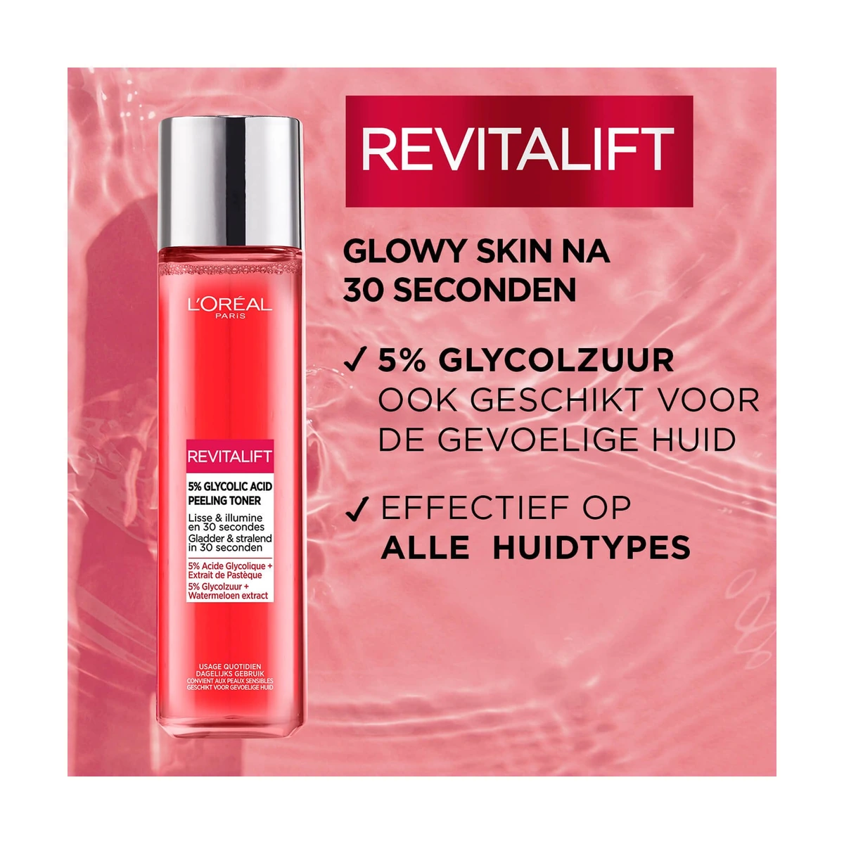 Revitalift Classic 5% Glycolic Acid Peeling Toner