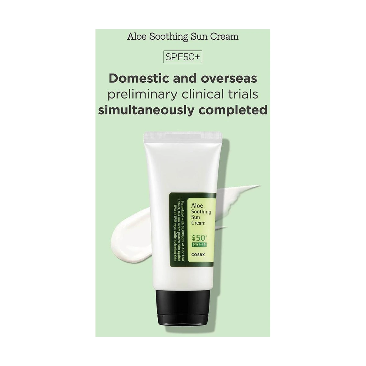 Aloe Soothing Sun Cream SPF50+/ Pa+++