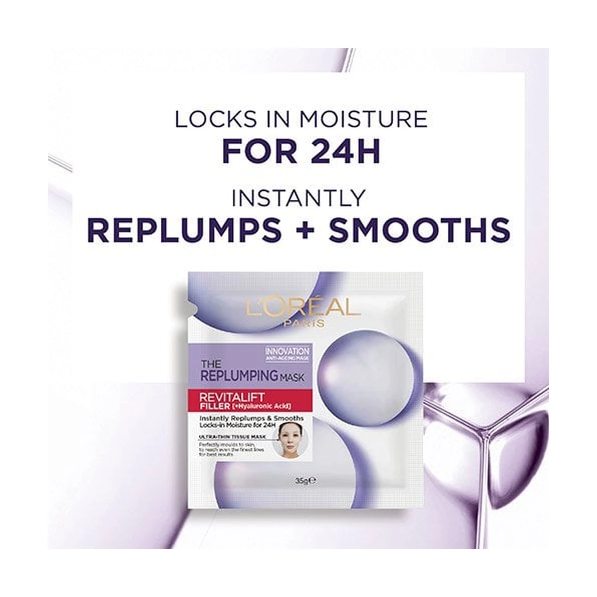 Revitalift Hyaluronic Acid Tissue Mask