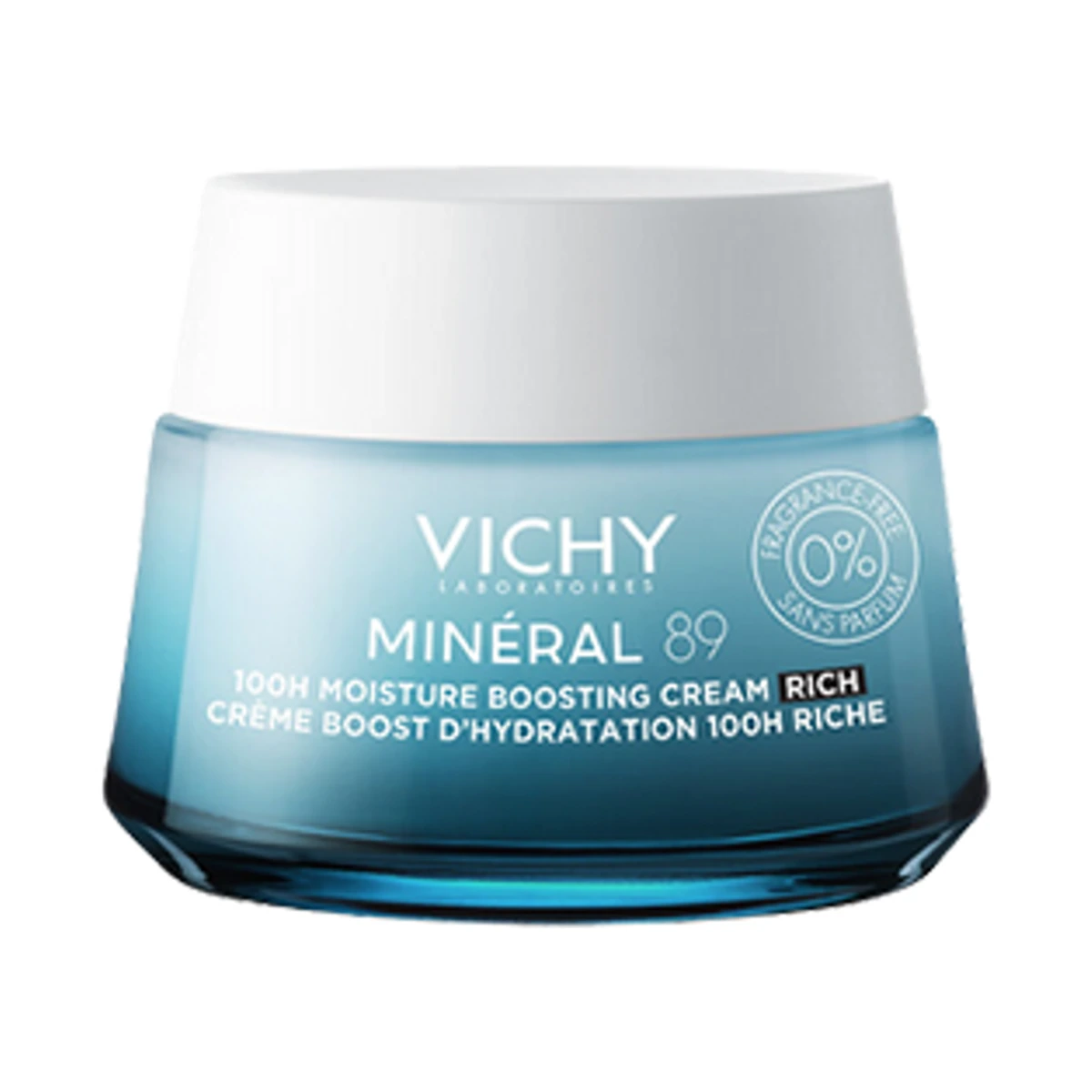 Minéral 89 100U Rijke Hydraterende Crème Zonder Parfum