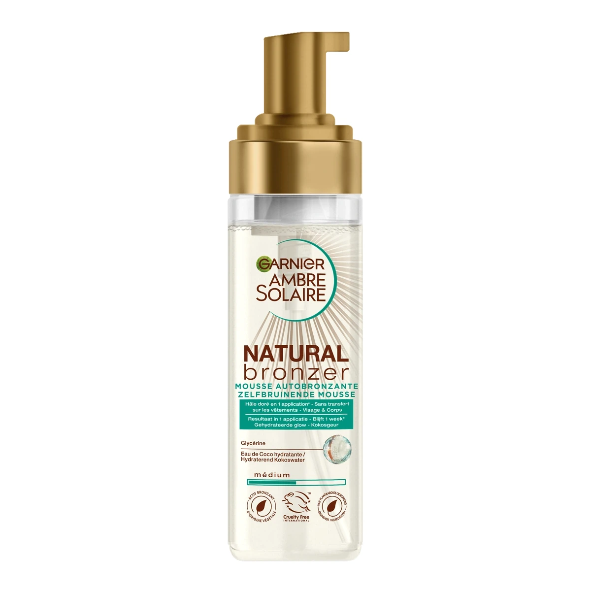 Garnier Ambre Solaire Zelfbruinende Mousse 150ml
