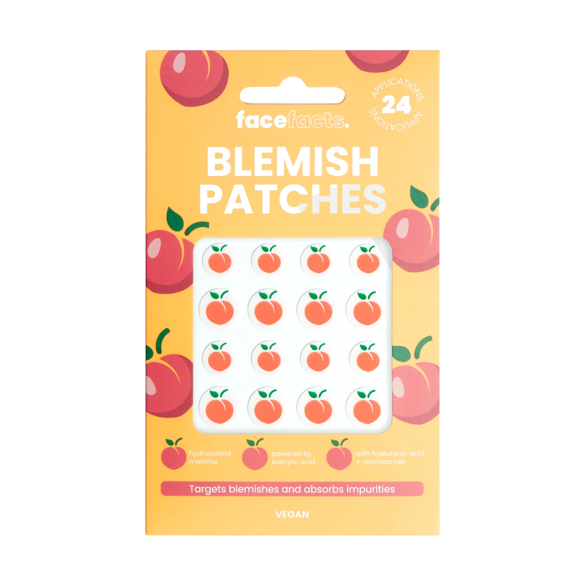 Hydrocolloid Blemish Patches - Peaches