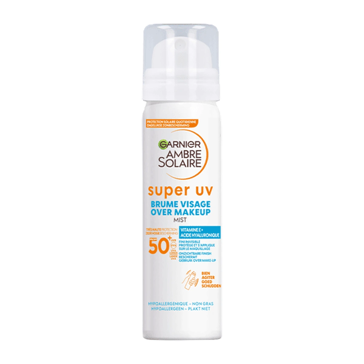 Garnier Ambre Solaire Super UV Over Makeup Mist SPF50+
