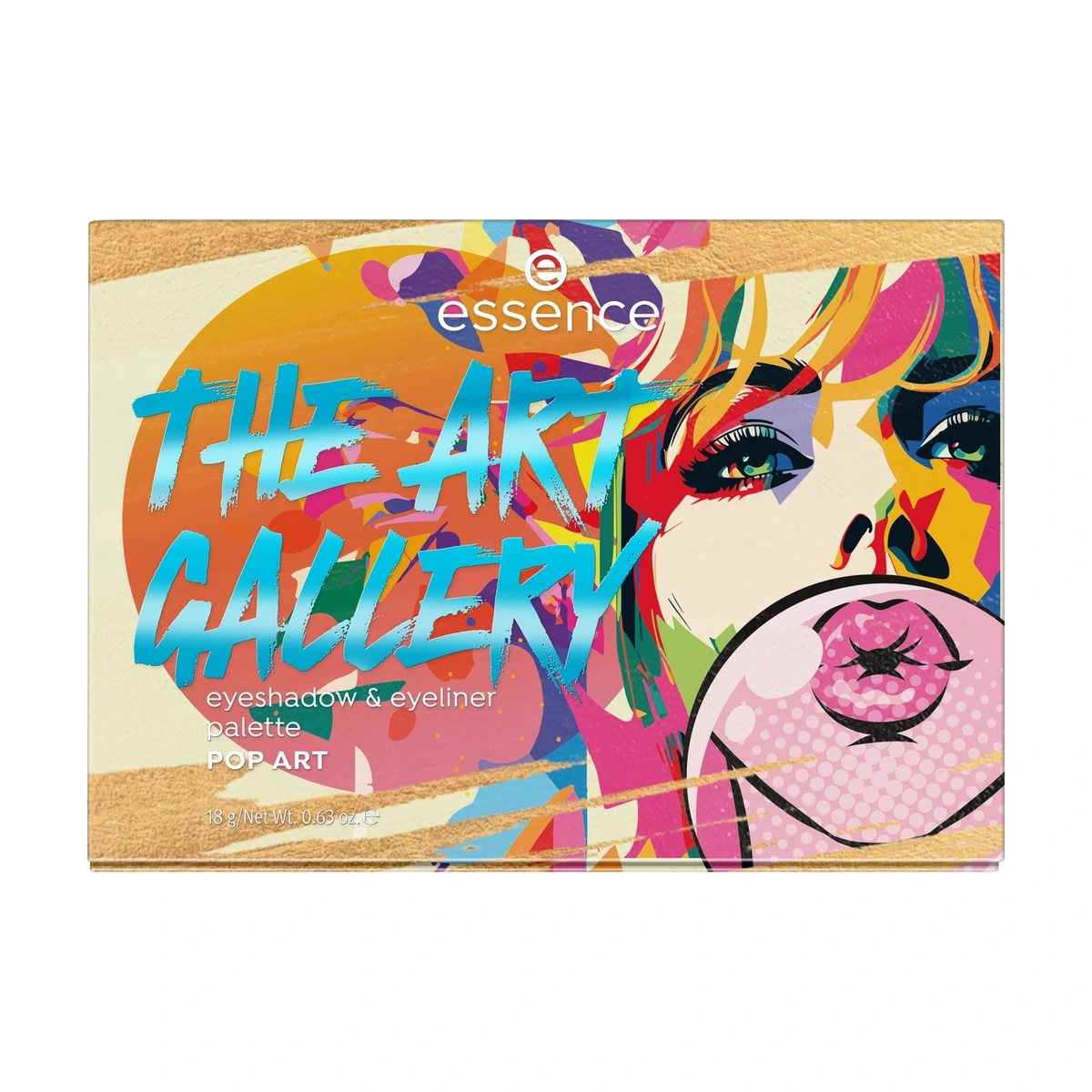 The Art Gallery Eyeshadow And Eyeliner Palette