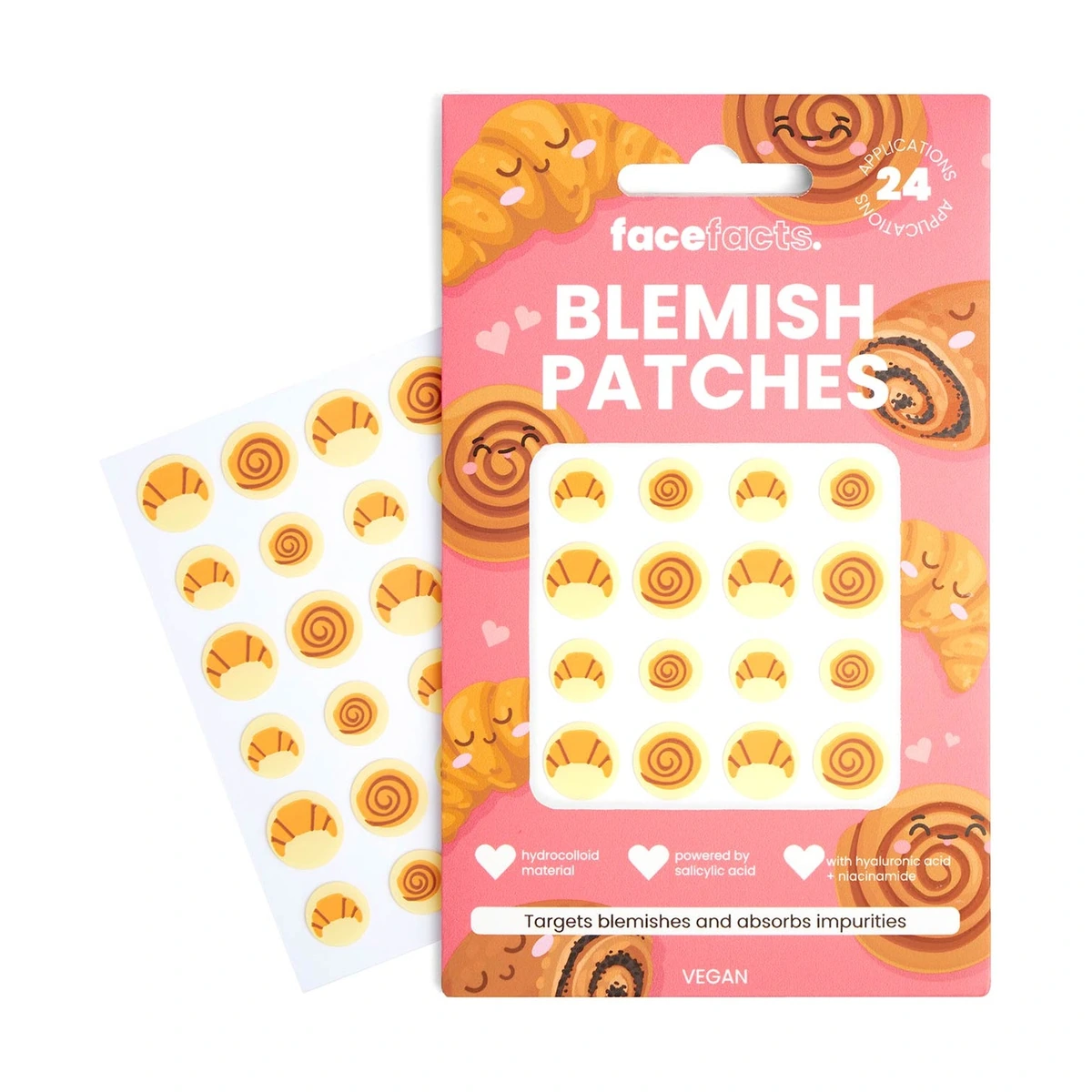 Hydrocolloid Blemish Patches - Croissants