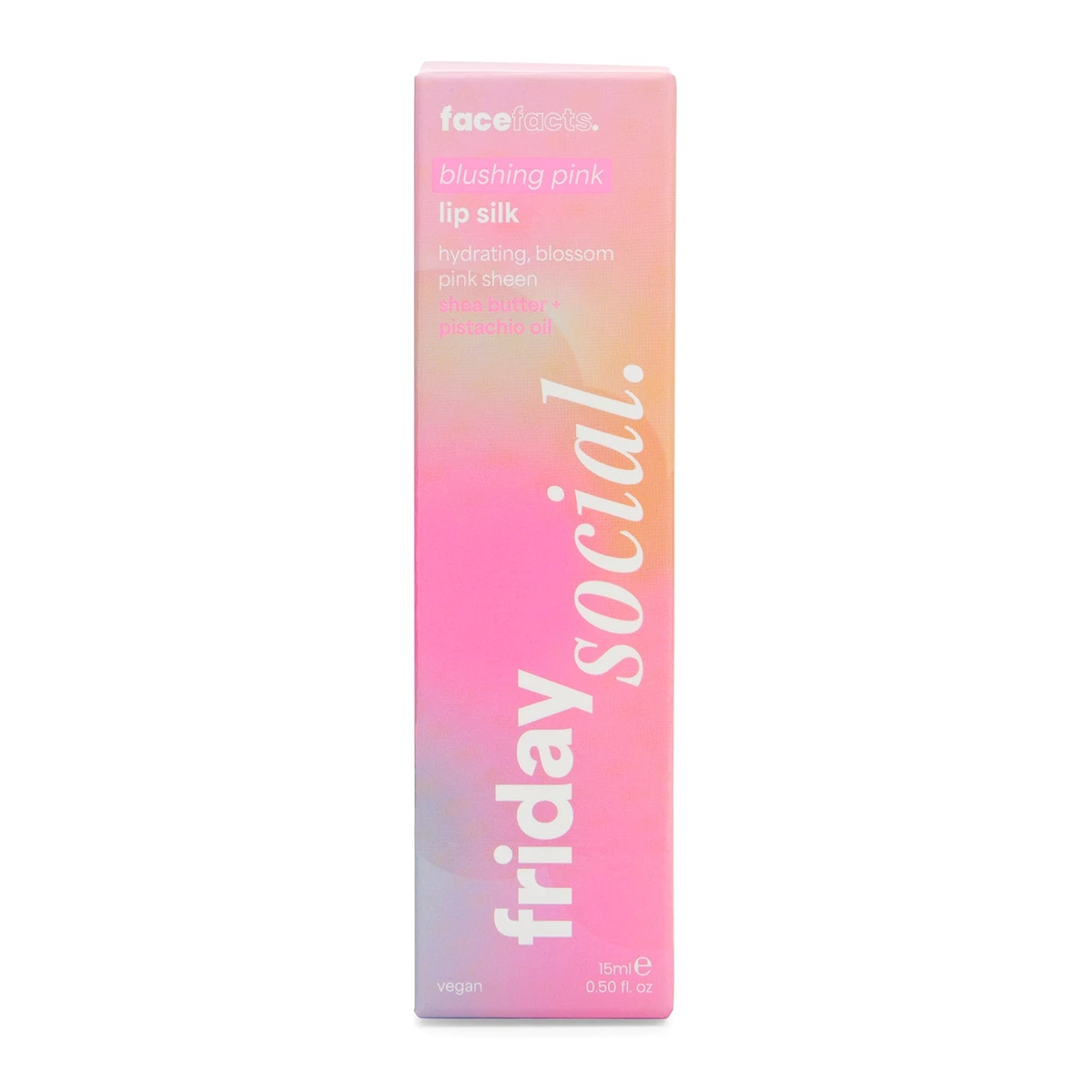 Friday Social Blushing Pink Lip Silk