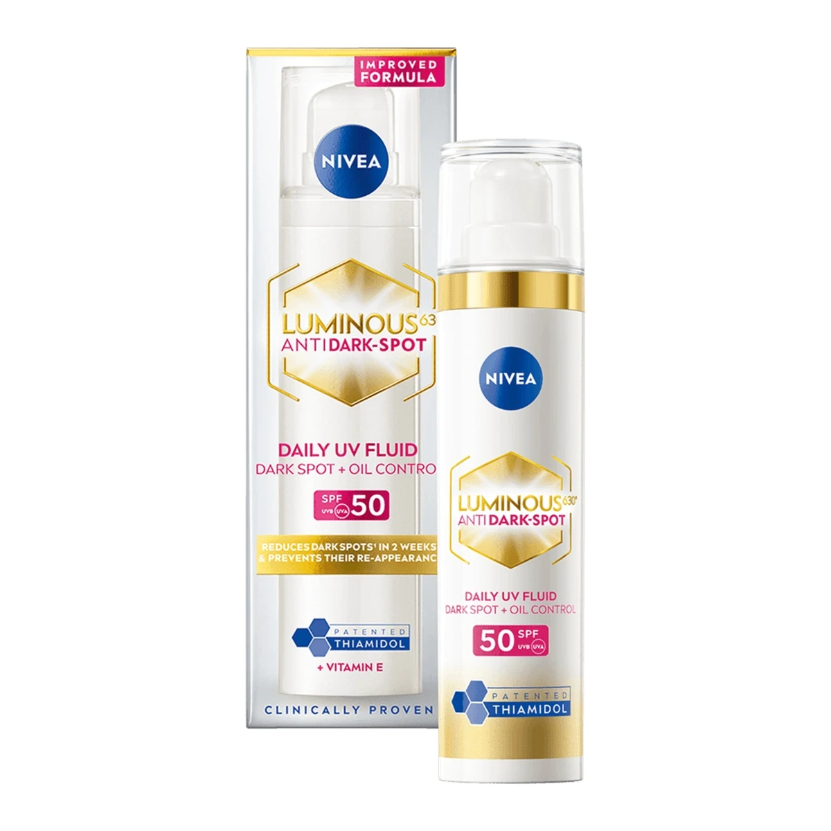 Luminous630 Anti Dark-Spot UV Face Fluid SPF50