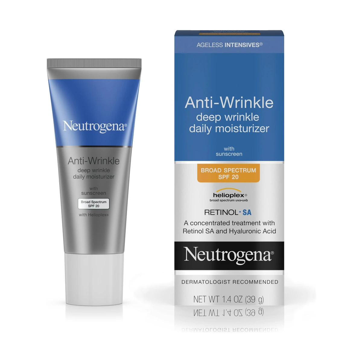 Ageless Intensives Anti-wrinkle Deep Wrinkle Daily Moisturizer Broad Spectrum SPF 20