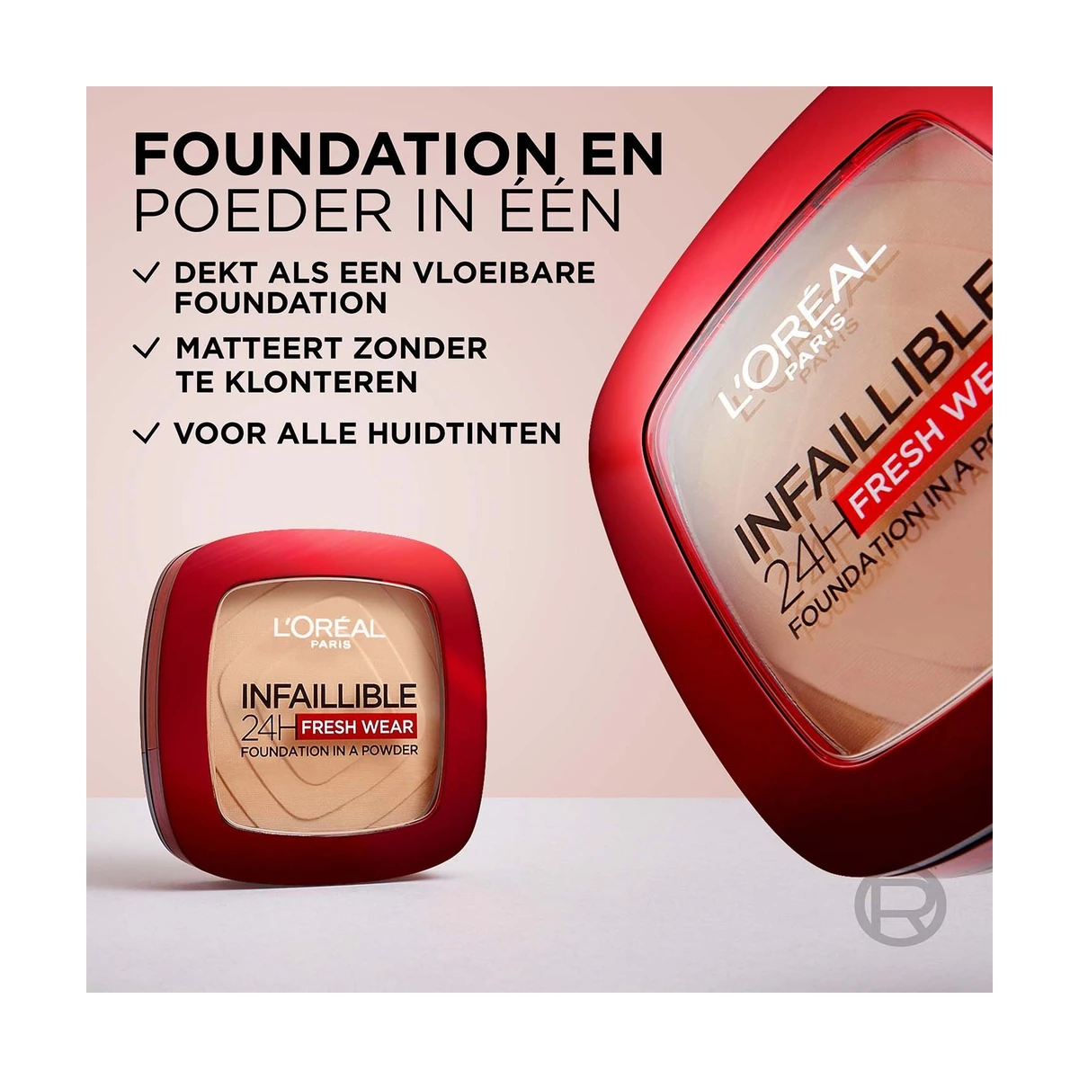 Infaillible 24h Fresh Wear Foundation In A Powder