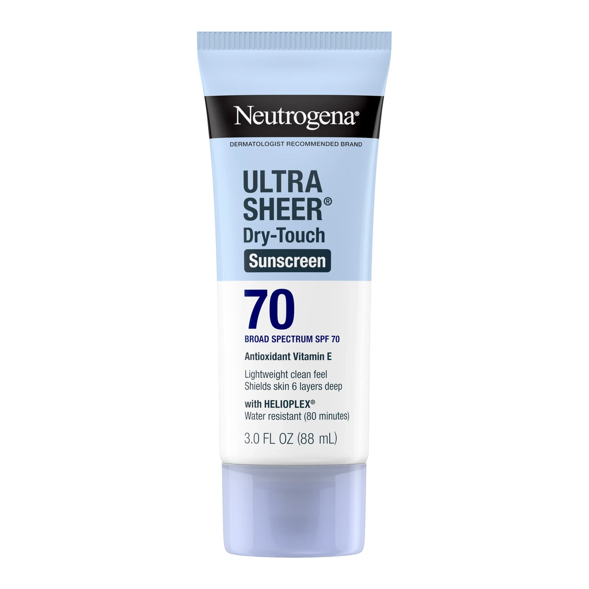 Ultra Sheer Dry-Touch Sunscreen Lotion Broad Spectrum SPF 70, 3 Fl. Oz
