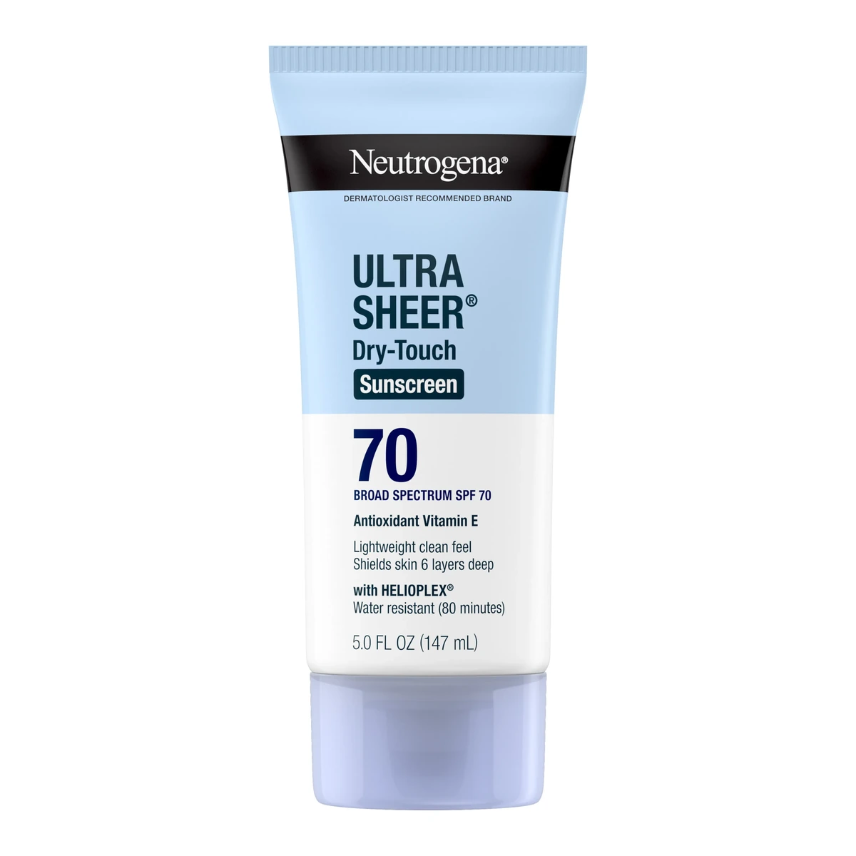 Ultra Sheer Dry-Touch Sunscreen Lotion Broad Spectrum SPF 70, 5 Fl. Oz