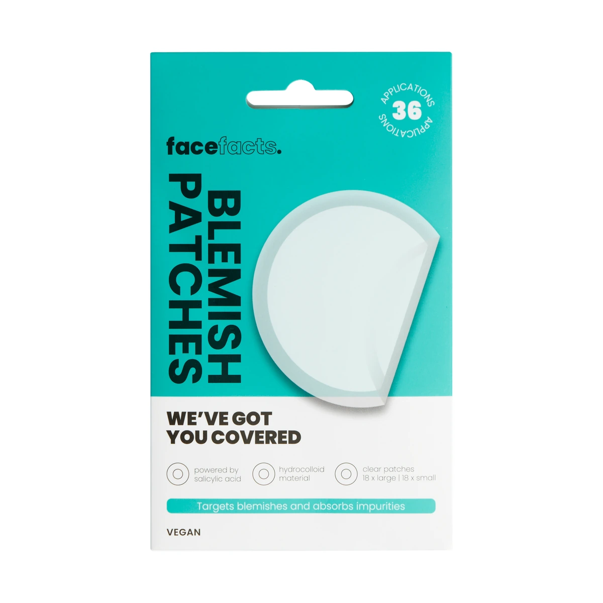 Hydrocolloid Blemish Patches - Clear & Round