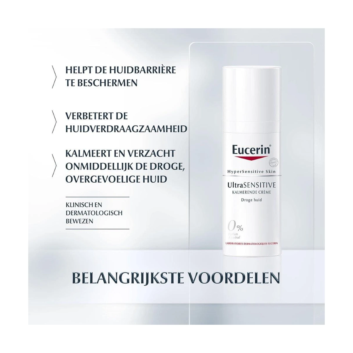 Ultra-Sensitive Kalmerende Verzorging Droge Huid