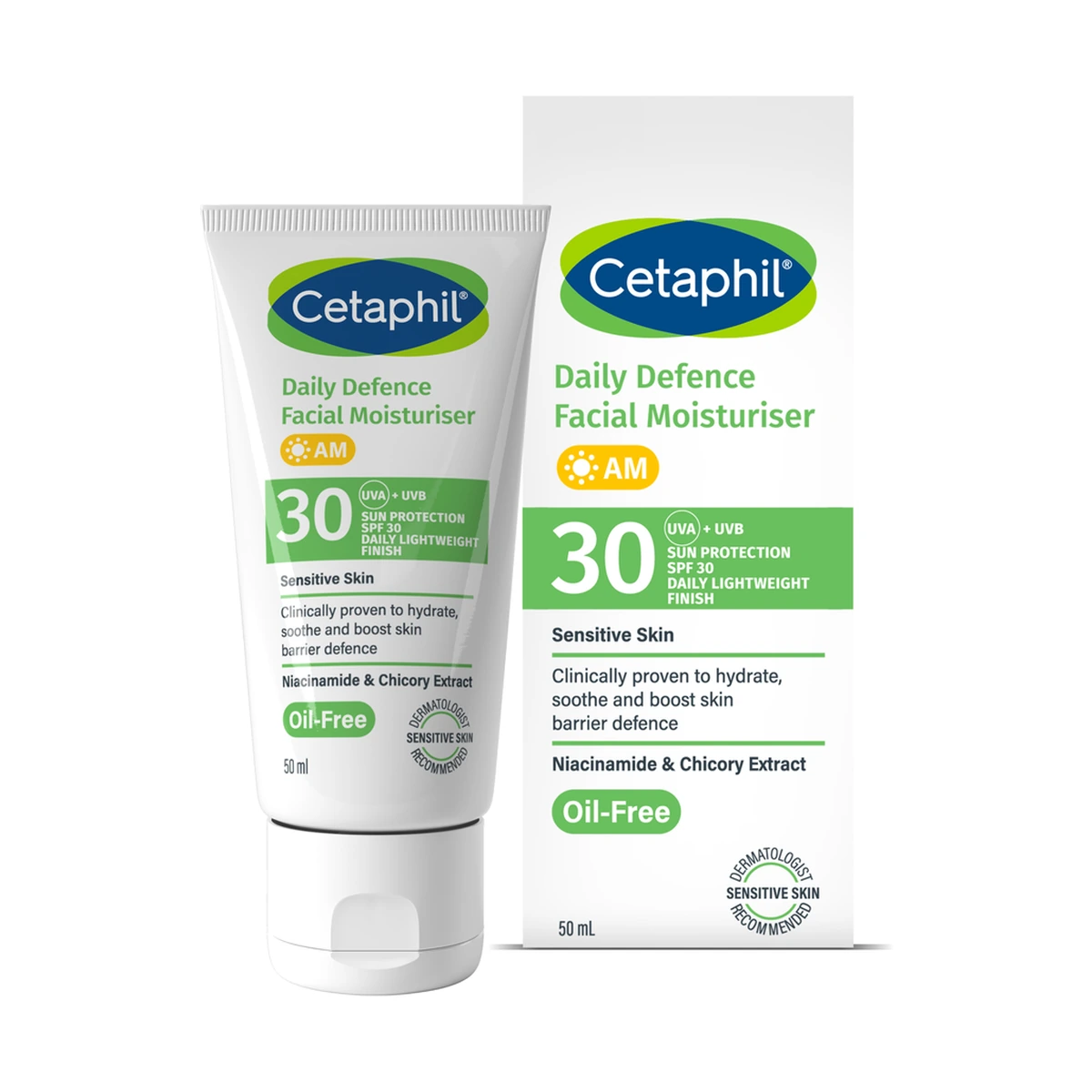SPF 30 Daily Defence Face Moisturiser 50ml