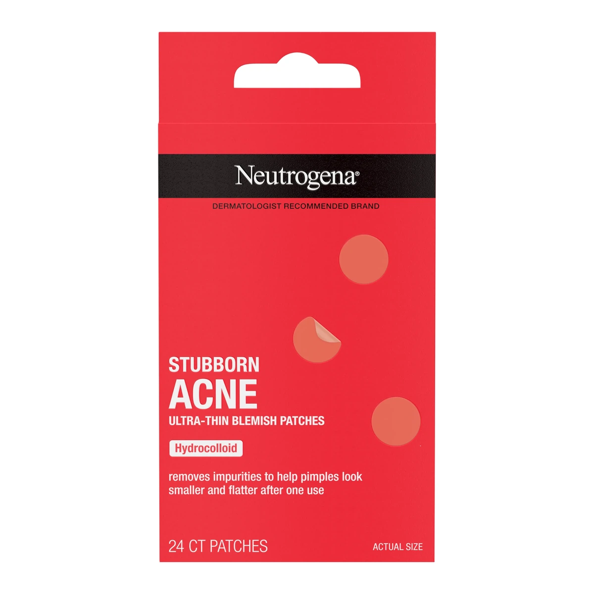 Stubborn Acne Ultra-Thin Blemish Patches, Combination Pack, 24 Patches