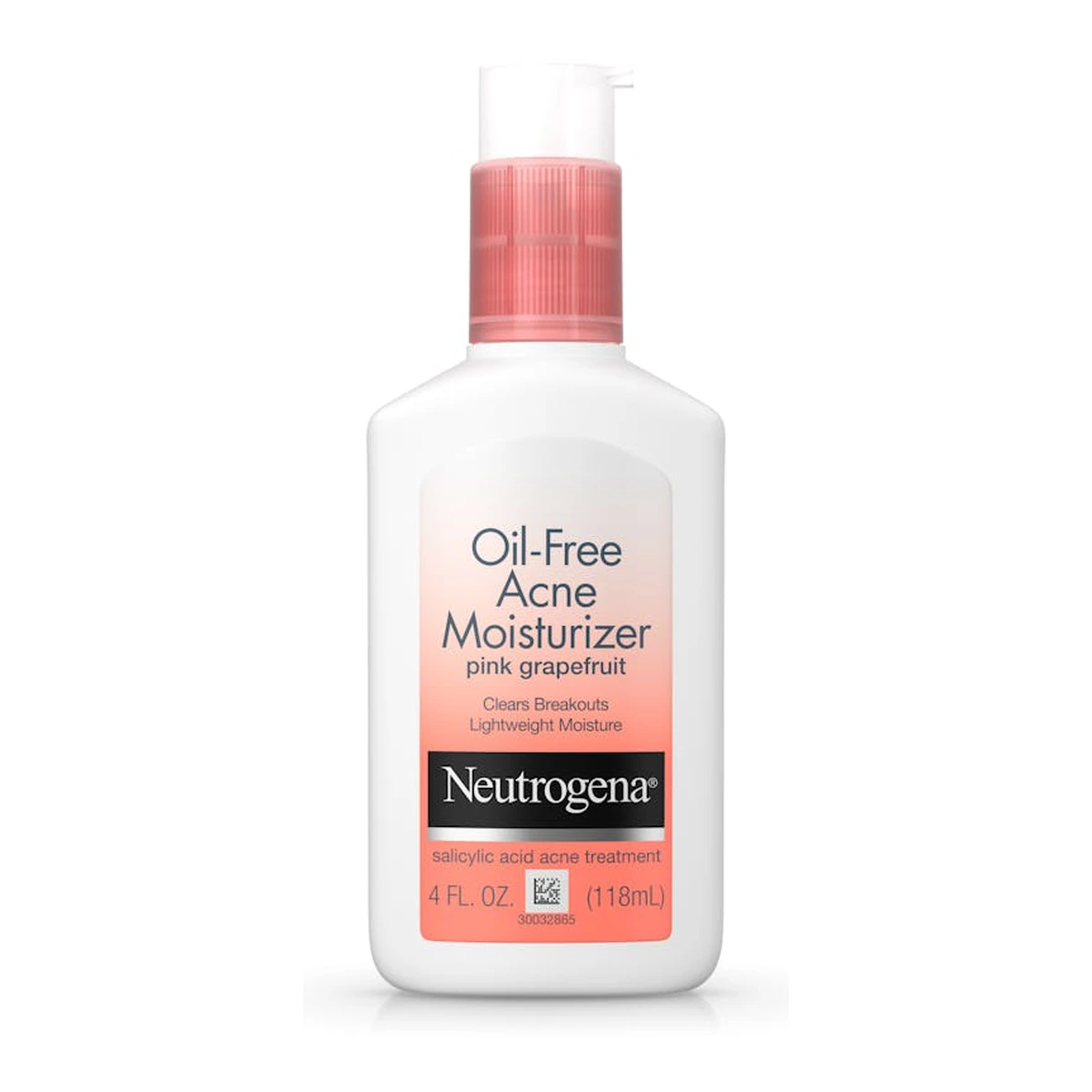 Oil-Free Acne Moisturizer Pink Grapefruit, 4 Fl. Oz
