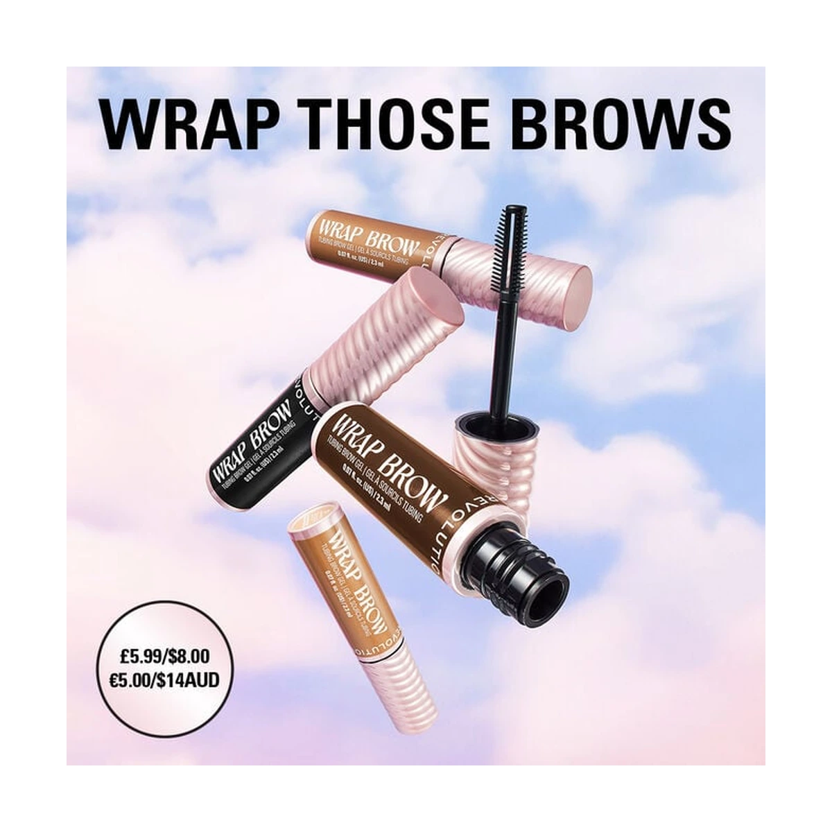 Wrap Brow Tubing Brow Gel