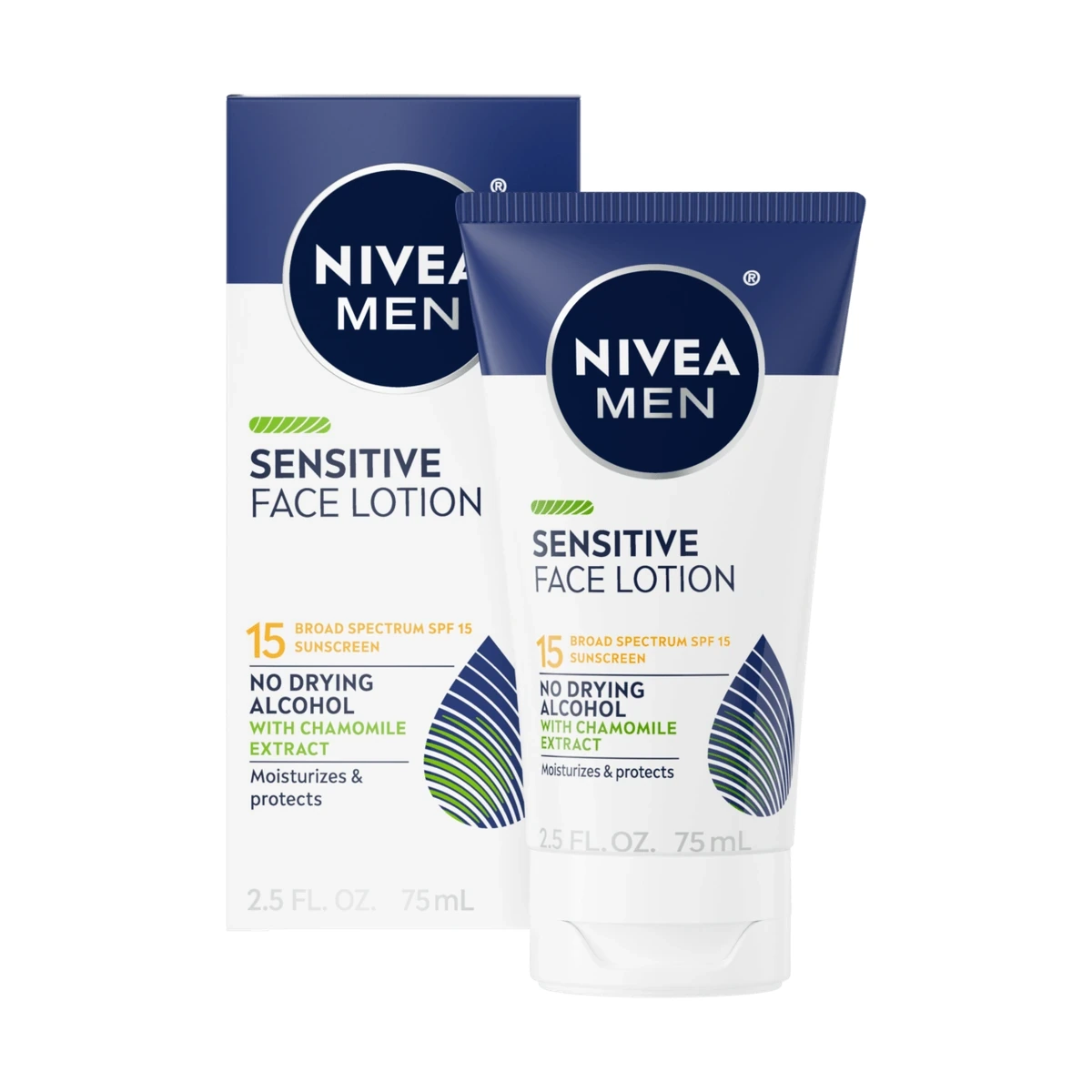 Sensitive Face Lotion with Broad Spectrum SPF 15 Sunscreen