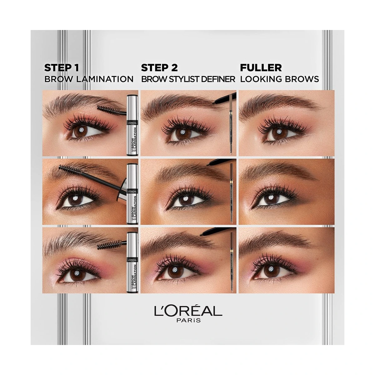 Infallible 24hr Brow Lamination Gel For Lifted & Fuller Looking Brows