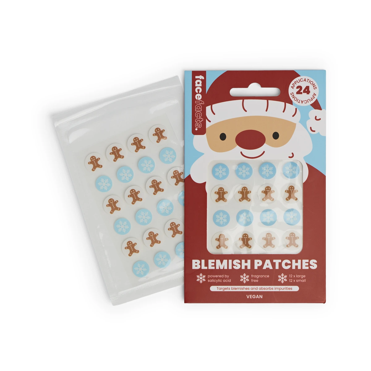 Hydrocolloid Blemish Patches - Ginger Bread & Snowflake