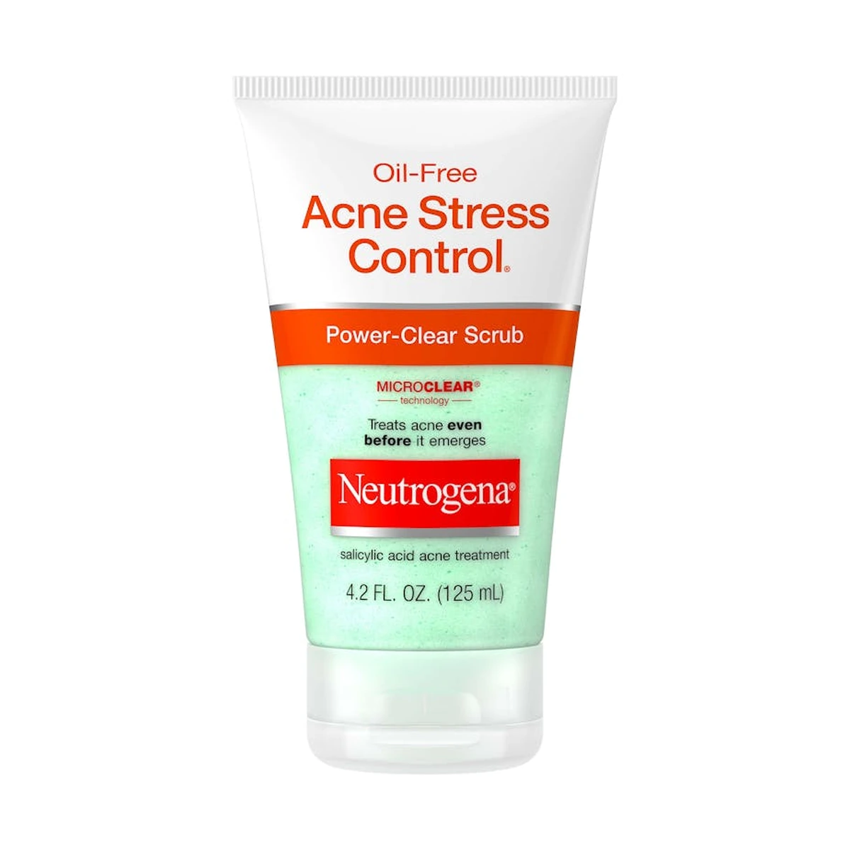 Oil-Free Acne Stress Control Power-Clear Scrub, 4.2 Fl. Oz