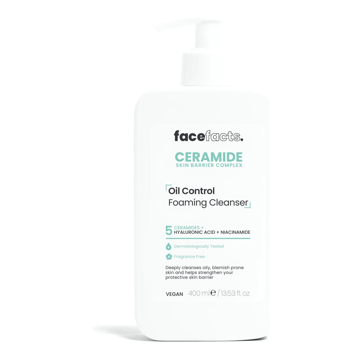 Ceramide Oil Control Foaming Cleanser - 400ml