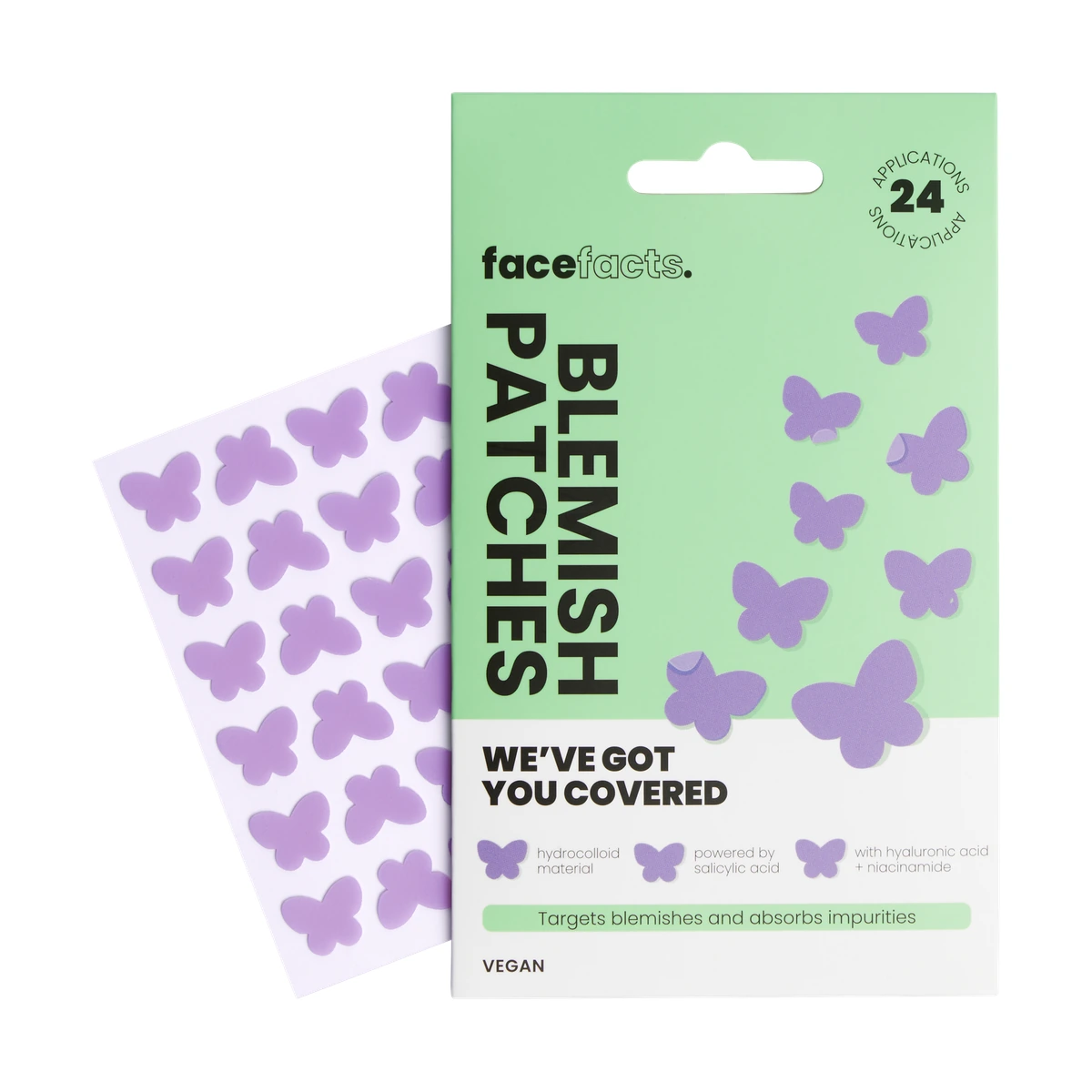 Hydrocolloid Blemish Patches - Butterflies