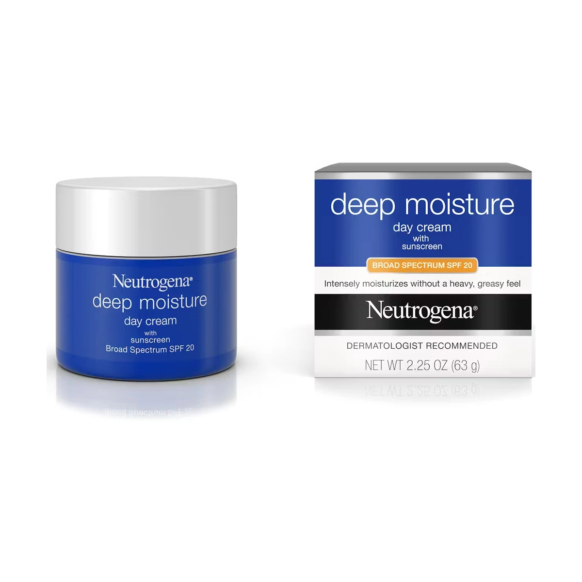 Deep Moisture Day Cream With Sunscreen Broad Spectrum SPF 20
