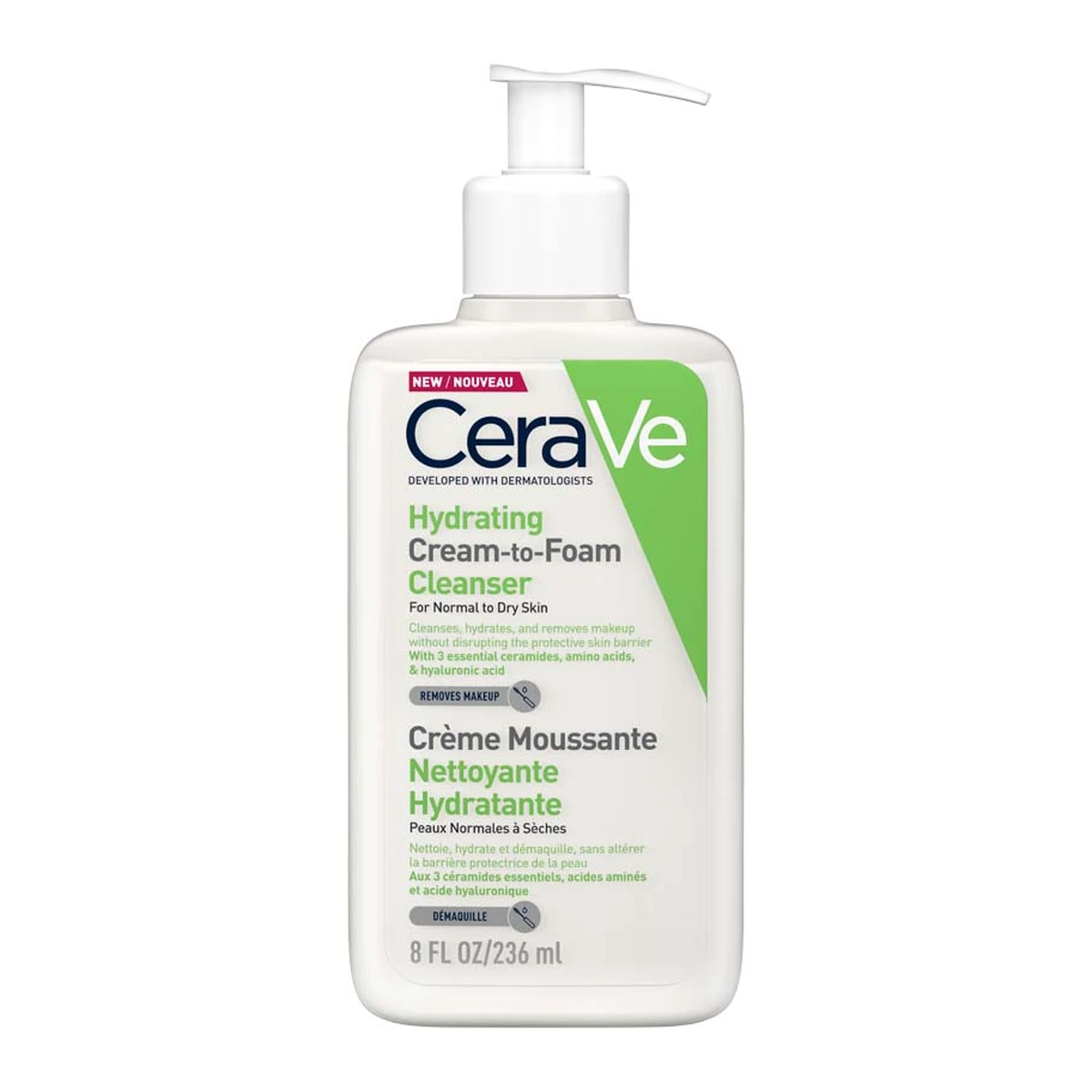 Hydrating Cream to Foam Cleanser