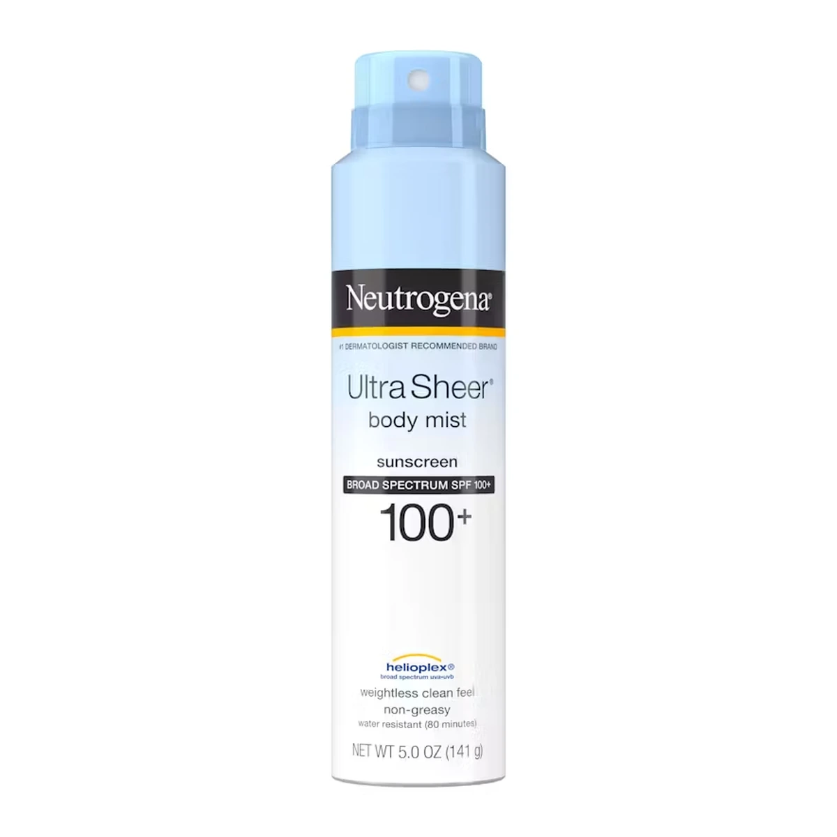 Ultra Sheer Lightweight Sunscreen Spray, SPF 100+, 5oz