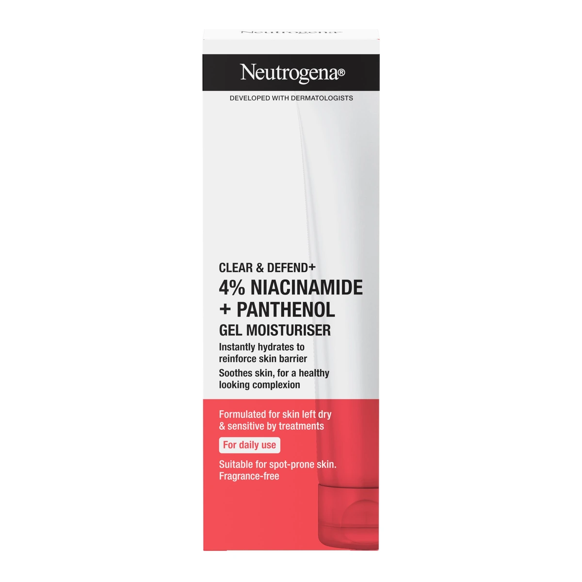Clear & Defend+ Gel Moisturiser with Niacinamide & Panthenol