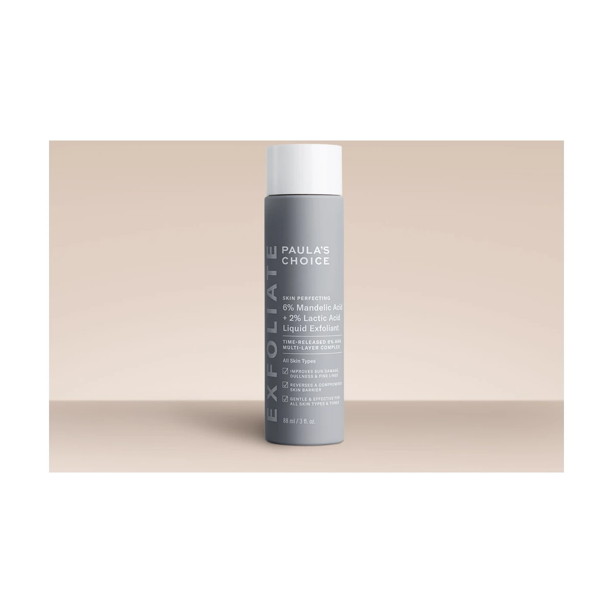 Skin Perfecting 6% Mandelic Acid + 2% Lactic Acid AHA Liquid Exfoliant