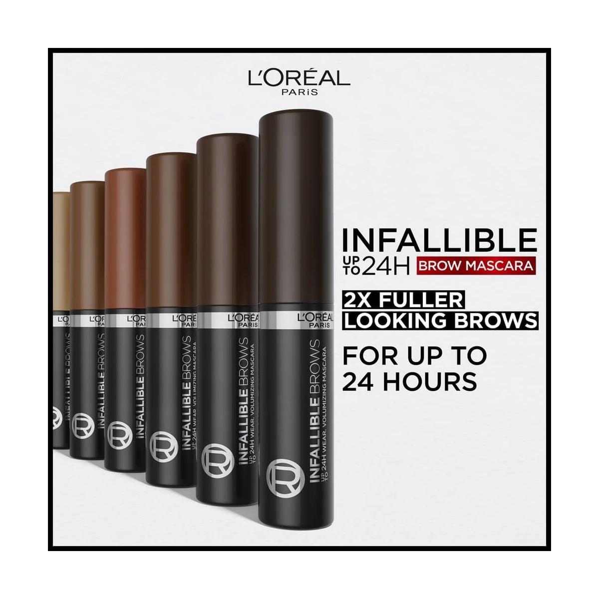 Infallible Volumizing 24h Wear Brow Mascara