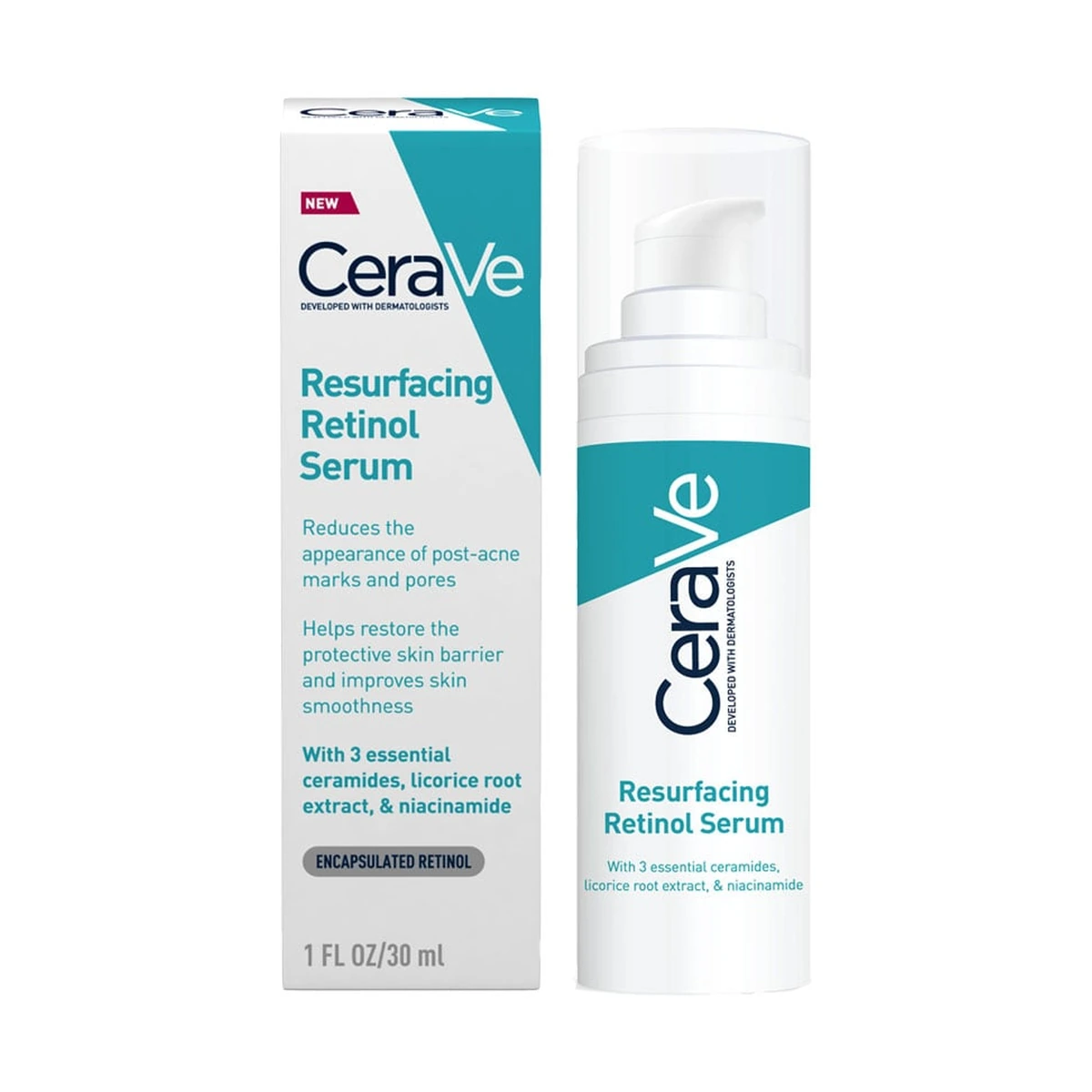Resurfacing Retinol Serum with Ceramides & Niacinamide