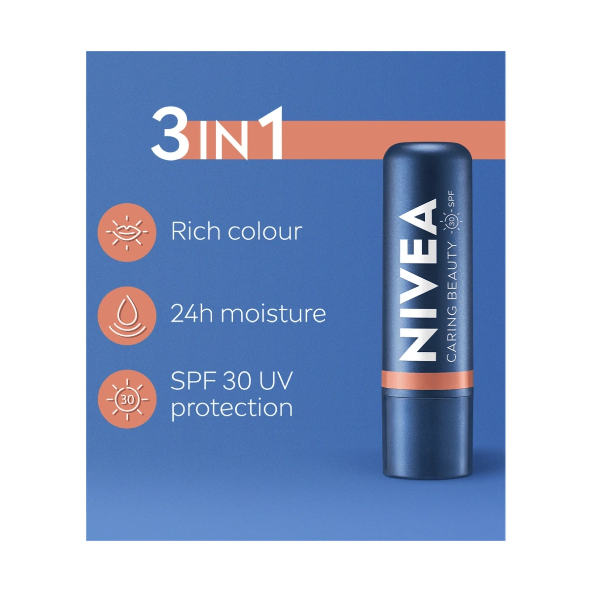 Caring Beauty Lip & Cheek Balm Nude