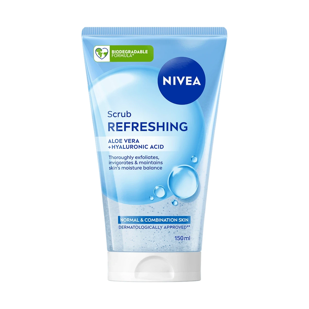 Refreshing Face Scrub with Hyaluronic Acid